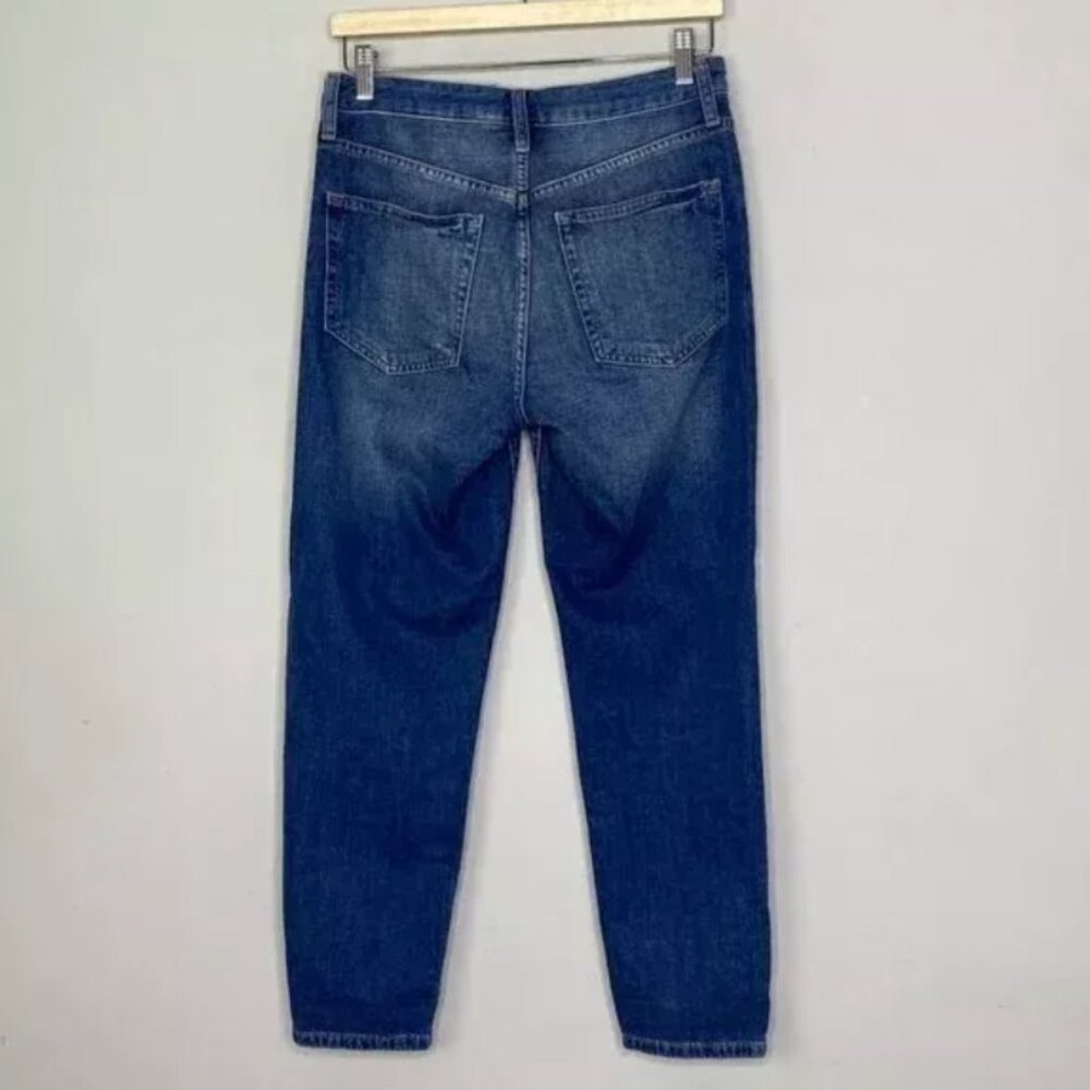Topshop Women's Jeans Size 26 Ripped Button Fly Hayden Boyfriend High-Rise - Picture 6 of 8